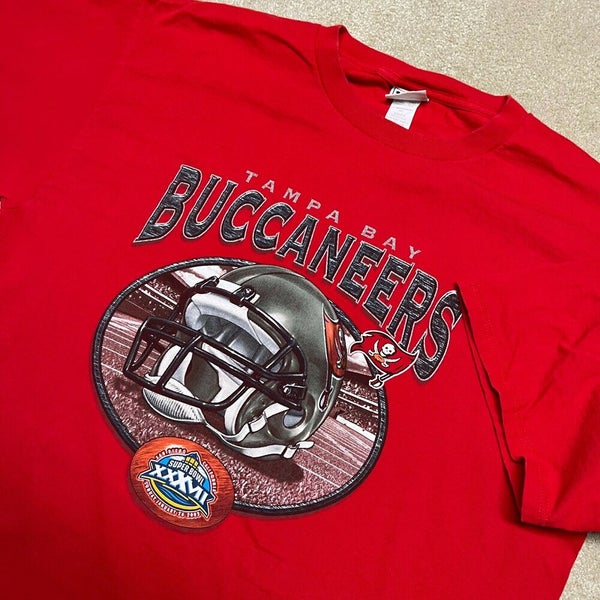 Tampa Bay Buccaneers T Shirt Men XL Adult Gray NFL Football Super