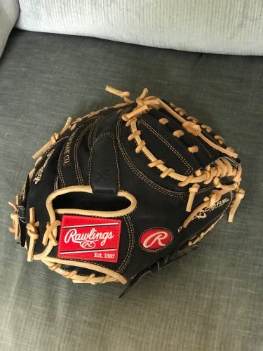 Used Right Hand Throw 33" Heart of the hide Catcher's Glove
