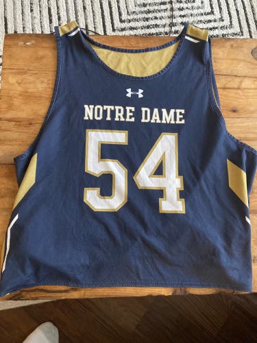 Notre Dame Lacrosse Pinnie