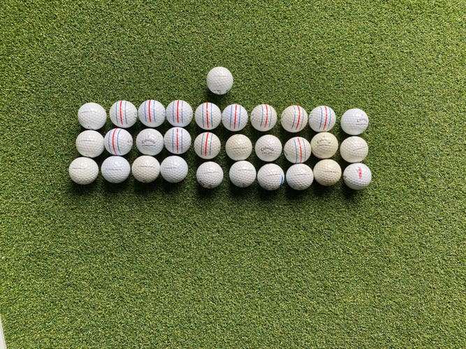 31 Callaway Chrome Soft Golf Balls