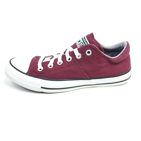 Converse Womens Madison Ox Shoes Size 9 Canvas Burgundy Maroon Sneakers  558994F | SidelineSwap