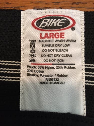 BIKE Large Jockstrap black