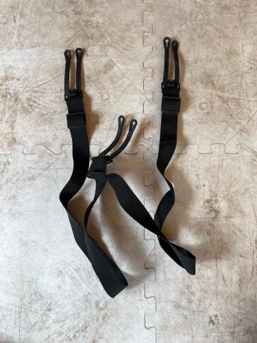 bauer black suspenders
