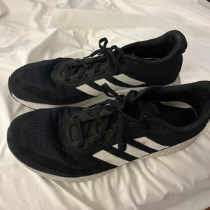 Black Used Size 11 (Women's 12) Adidas Alphabounce Shoes