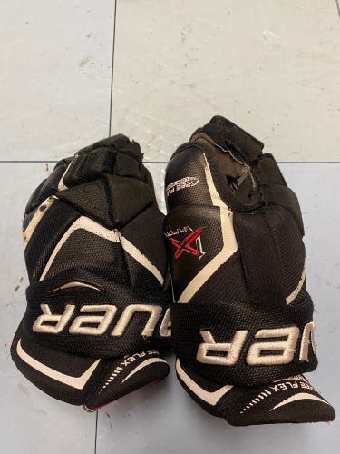 Used Bauer Vapor 1X Gloves 12”