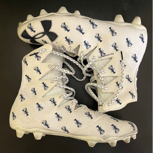Under Armor High Cleats Worn Once