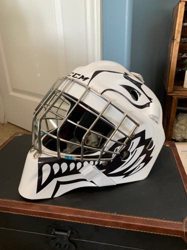 Custom Potvin CCM Pro Goalie Mask- SR Small