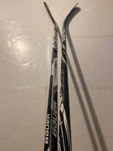 Two (bundle Deal)Left handed Bauer (supreme One.4 intermediate stick)(vapor x6.0 intermediate stick)