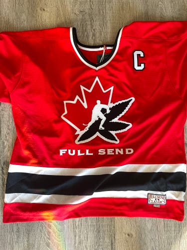 Full send hockey jersey