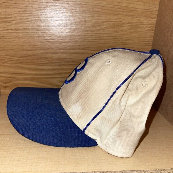 Brooklyn Dodgers Hat Sz 7 1/8 New Era Cooperstown Pinstripe EUC