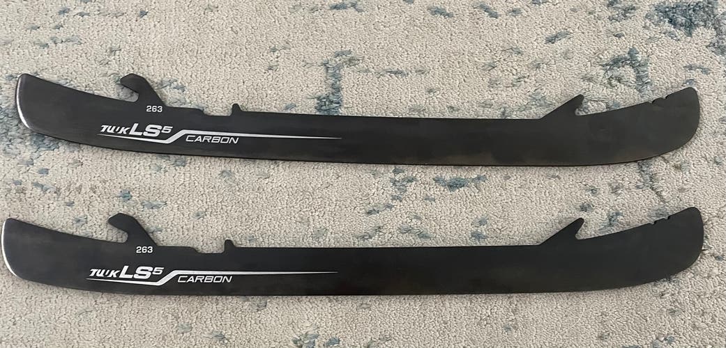 Bauer LS5 Carbon Steel Blades (263mm)(new)