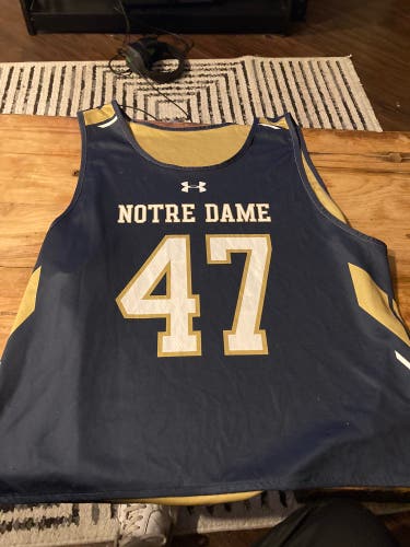 Notre Dame Lacrosse Pinnie 47