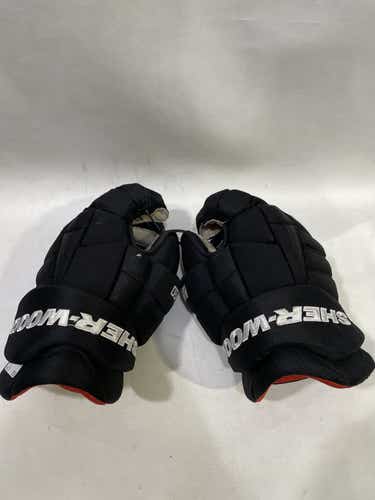 Used Sher-wood M90 15" Hockey Gloves