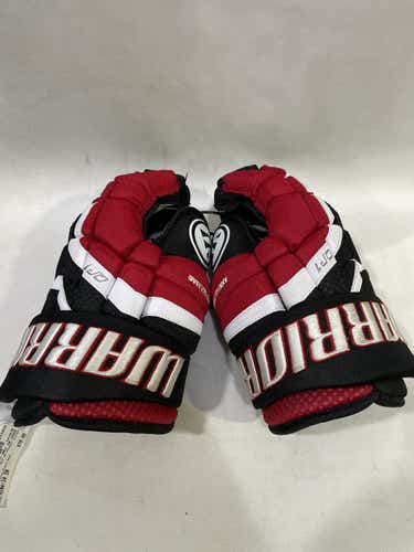 Used Warrior Covert Qr1 Sr Hockey Gloves 14" Hockey Gloves