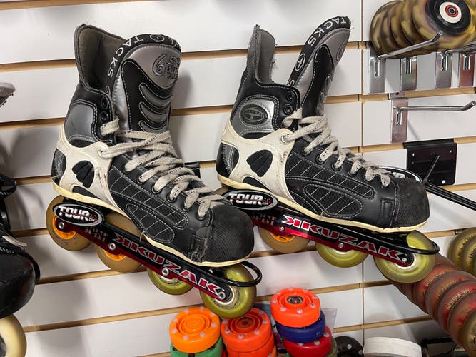 Used CCM Wide Width Size 7 tacks 652 Hockey Skates