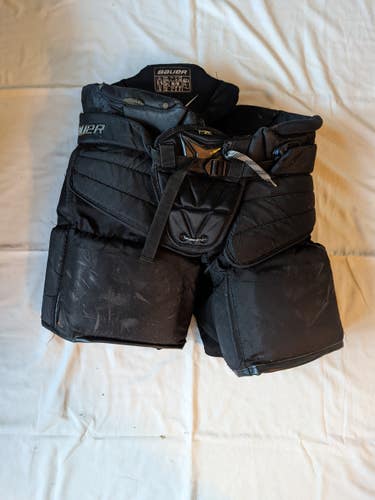 Used Bauer supreme 1S hockey goalie pants Sr md