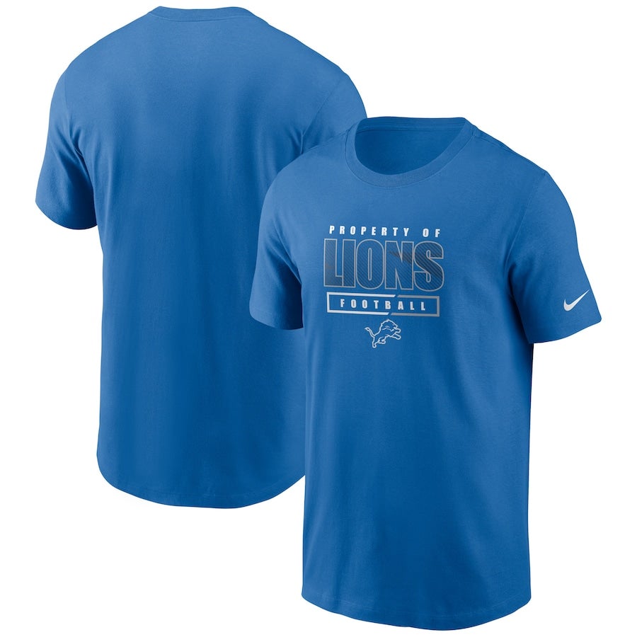 Detroit Lions Nike Sideline Coaches Logo Performance T-Shirt - Black