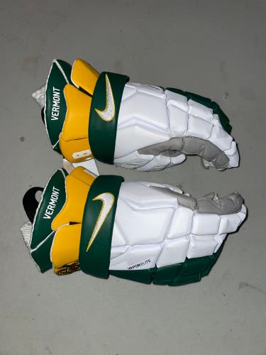 New University Of Vermont Nike Vapor Elite Lacrosse Gloves