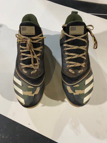 Green Men's Metal High Top