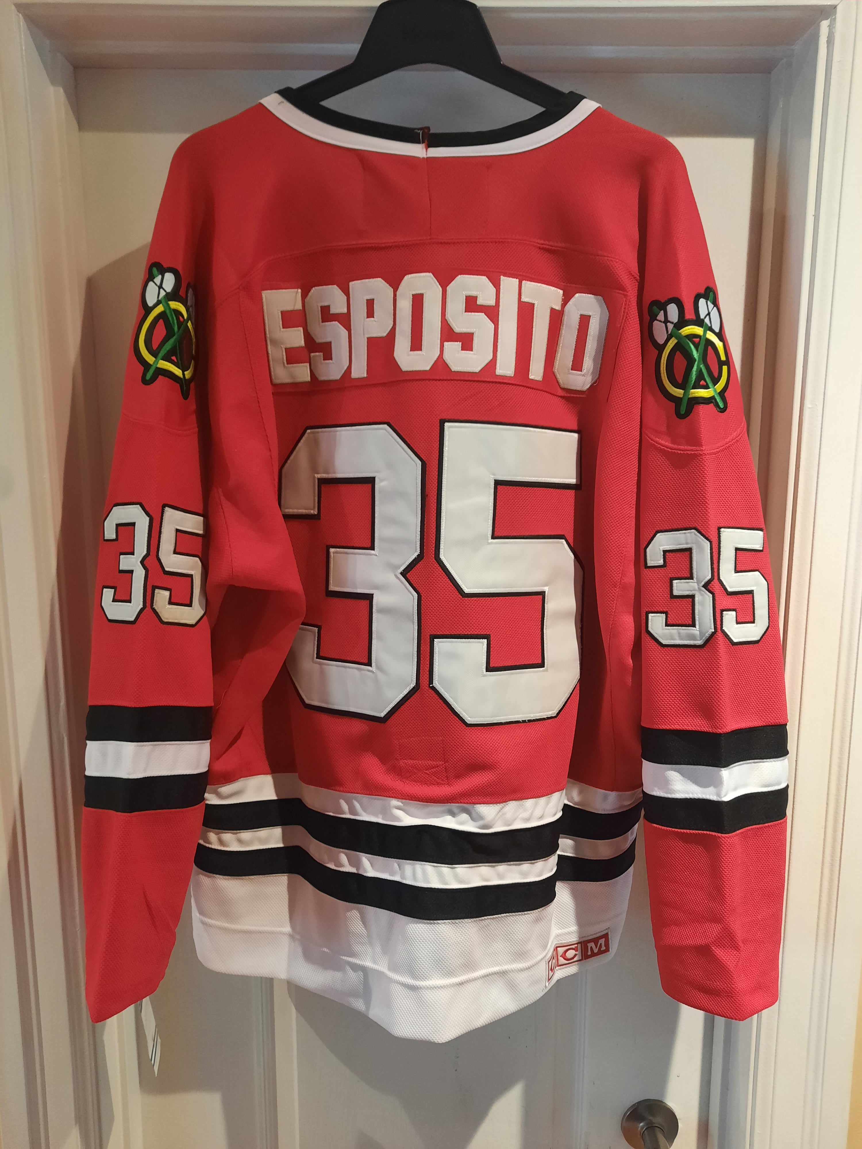 Chicago Blackhawks Tony Esposito jersey #35