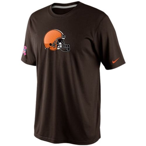 NWT mens S/small Nike nfl team apparel Cleveland browns bca t-shirt breast cancer