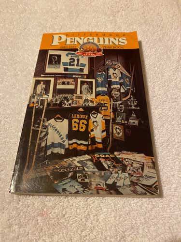 Pittsburgh Penguins NHL Hockey 1986-87 Year Book Official Program