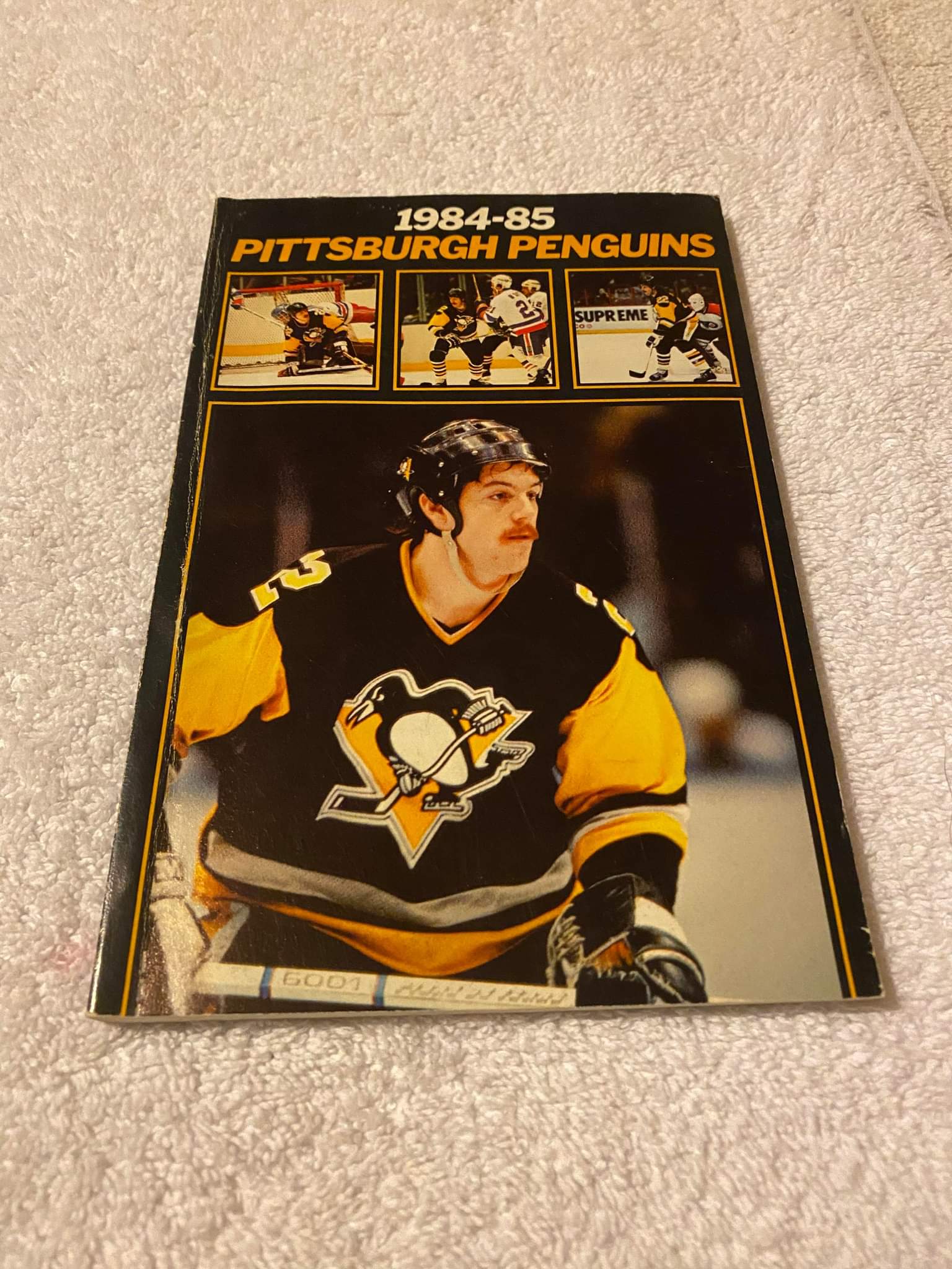 1986-87 Pittsburgh Penguins Programs 