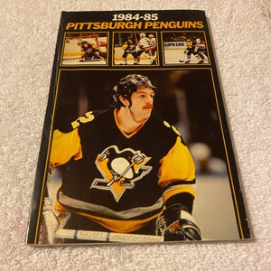 Vintage Pittsburgh Penguins NHL Hockey 1984-85 Fact Book Official Program