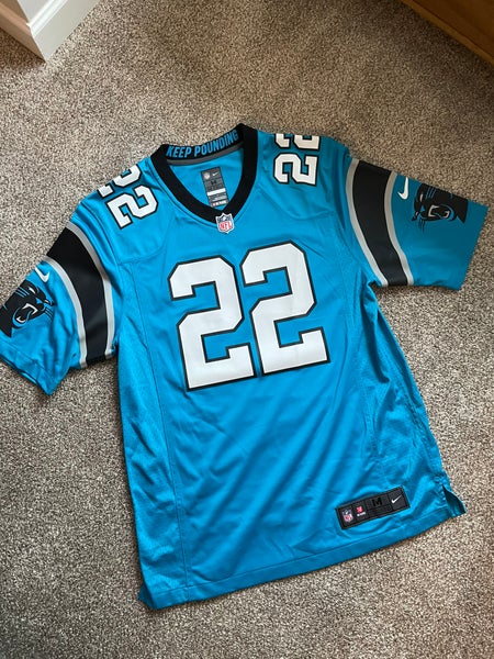 Men's Nike Christian McCaffrey Blue Carolina Panthers Classic