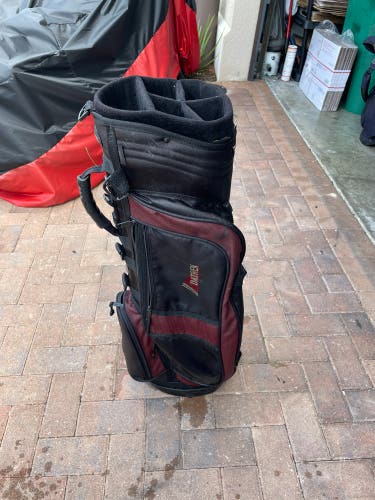 Golf cart bag by Datrek golf  With club dividers
