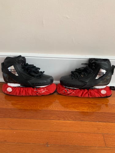 Used True Regular Width Pro Stock Size 7 Hockey Goalie Skates