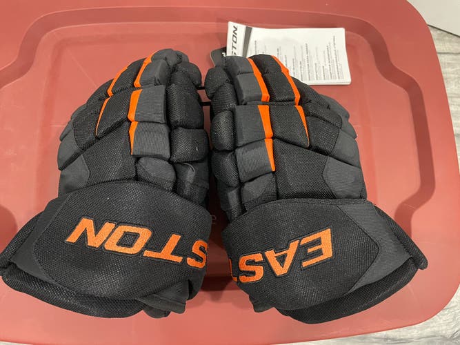 NHL Flyers Ducks Easton Synergy 80 Senior Hockey Gloves men size 13