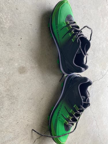 Green Adult Molded Cleats Boombah