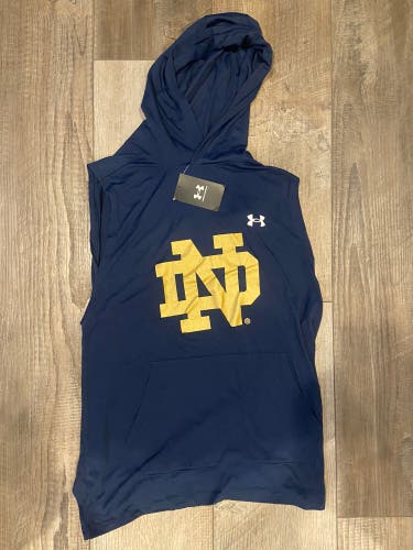 Notre Dame Warm Up Cut-off XL