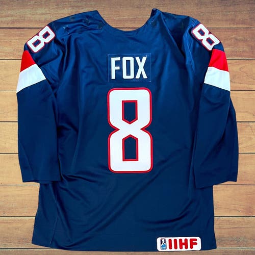 Nike Team USA Adam Fox #8 XL Hockey jersey- Fully stitched