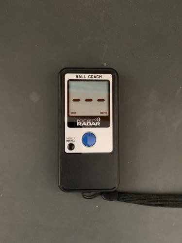 Pocket Radar (ball coach)