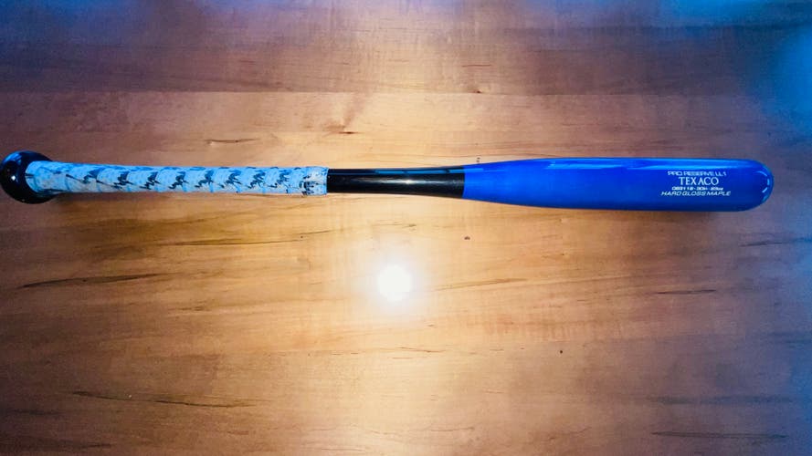 Used VICTUS USA/USSSA Certified 2021HARD GLOSS MAPLE Wood Pro Reserve LL1 Bat (-7) 23 oz 30"