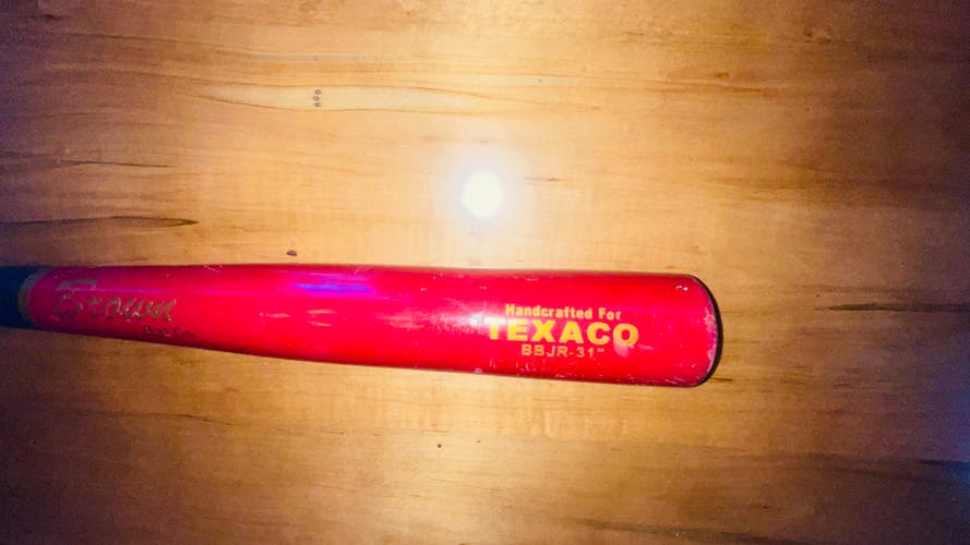 Used BROWN BAT COMPANY 2019 MAPLE Wood BBJR-31 Bat (-4) 27 oz 31"