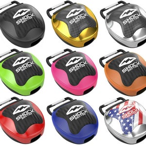 Shock Doctor Mouthguard Case Carrying Case Youth & Adult Sport Case