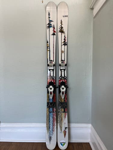 Used Men's 2012 Line All Mountain Sir Francis Bacon Skis With Bindings Max Din 13