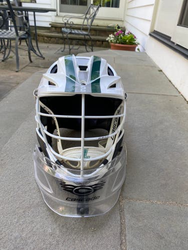 Loyola Team Issued Cascade S Goalie Helmet