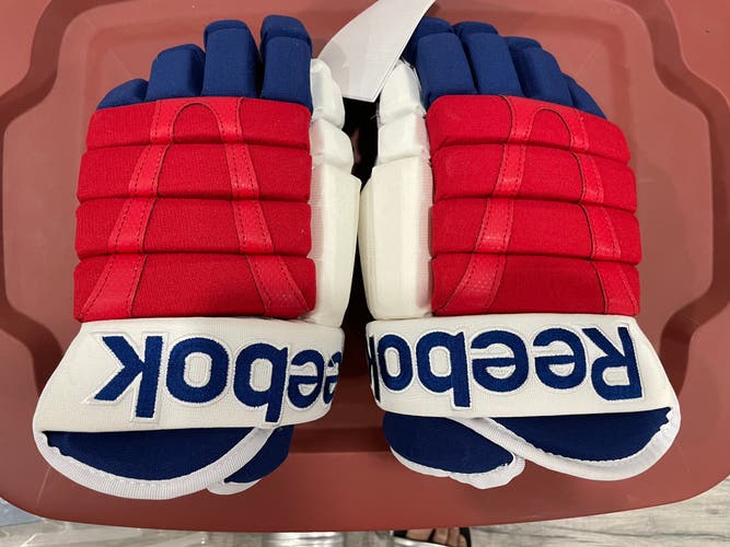 New York Rangers Team USA Reebok HG Ultra 14” hockey Gloves