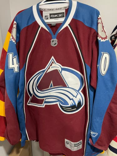Reebok Marek Svatos Colorado avalanche jersey.