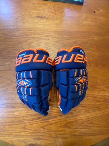 Bauer 14" Pro Stock Northeast Generals NAHL Nexus Gloves