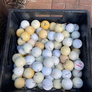 Golf balls mixed brands 50 pc used