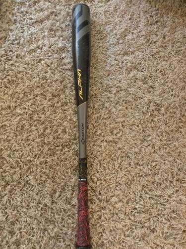 Used BBCOR Certified 2019 Easton Alloy Project 3 Alpha Bat (-3) 28 oz 31"