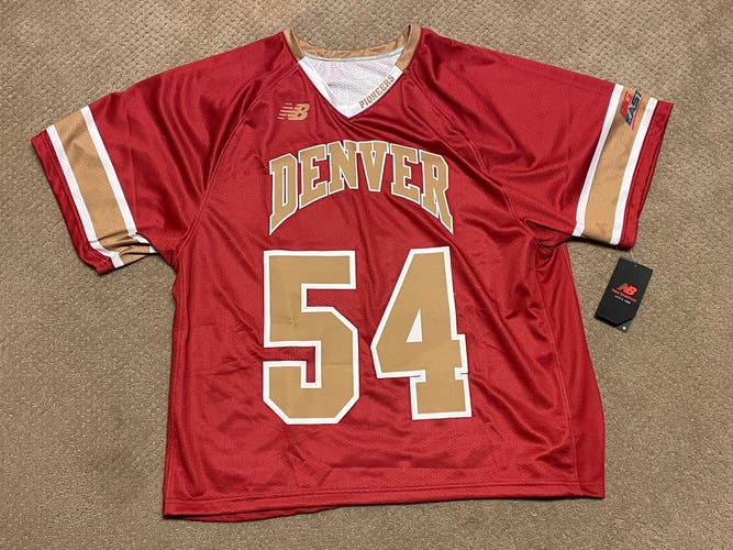University of Denver Lacrosse Jersey XL New Balance