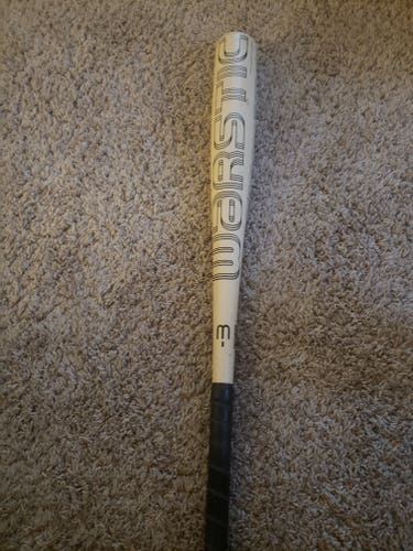 Used BBCOR Certified 2021 Warstic Alloy Bonesaber Bat (-3) 29 oz 32"