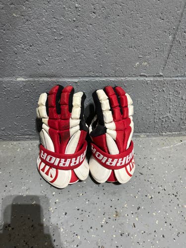 Used Player's Warrior 11" Mac D-Lite Lacrosse Gloves