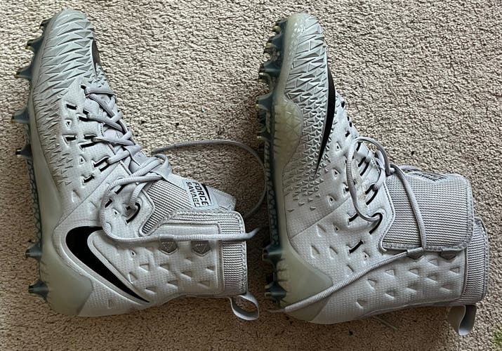 Gray Force Savage Nike Cleats